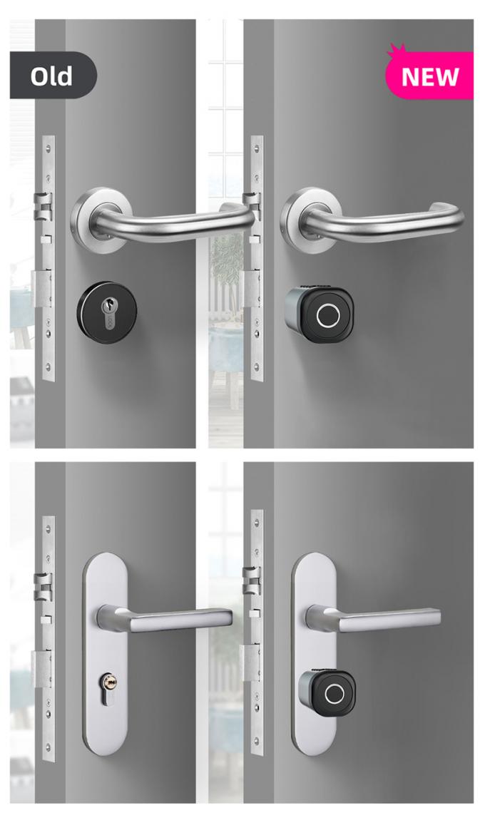 Yeni Tasarım Güvenli ve Konforlu Dijital Akıllı Silindirli Kapı Kilitli 3