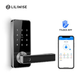 Ana Anahtarlı Akıllı Parmak İzi Kapı Kilidi Bluetooth Parmak İzi Şifreli Kilit