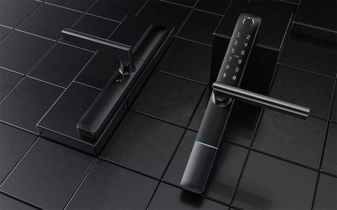 Liliwise Su ge&ccedil;irmez paslanmaz &ccedil;elik dijital parmak izi kapı kilidi TTlock Akıllı Kapı kilidi BLE Wifi Slim Akıllı kilidi 2