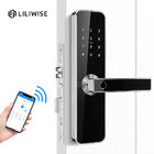 Biyometrik Parmak İzi Liliwise Elektronik Anahtarsız kapı kilitleri Anti Hırsız