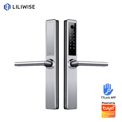 Liliwise Paslanmaz Çelik Su geçirmez Akıllı Kilit Dış Tuya Ttlock Wifi Kilitsiz Akıllı Kapı Kilit Api