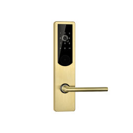 Dijital Elektronik Daire Kapı Kilitleri / Bluetooth WiFi PIN Kodu Ahşap Kapı Kilidi
