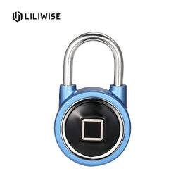 Güvenlik Alarmı Su geçirmez Bluetooth APP Parmak İzi Kapı Kilidi / Yüksek Güvenlik Asma Kilidi