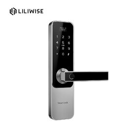 Basit Parmak Izi Kapı Kilidi, Özel Akıllı Dolap Push Button Kristal Kapı Topuzu Kilidi