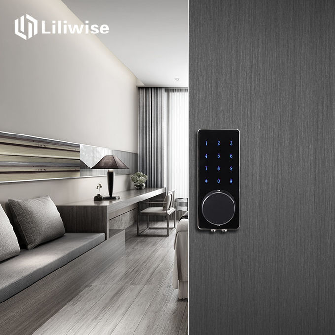 Akıllı Oda Bluetooth Ön Kapı Kilidi, Akıllı Çinko Alaşımlı Şifre Ön Kapı Kilitleri 0